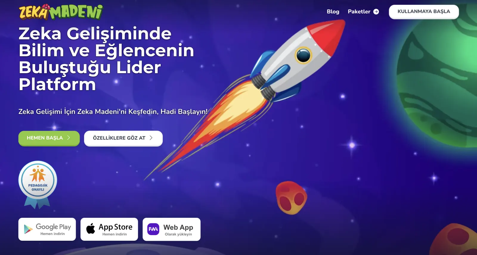 Zeka Madeni ekran görüntüsü